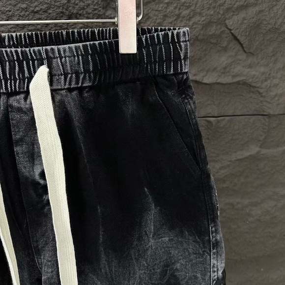 Chrome Hearts Black Drawstring Camouflage Sports Shorts - Picture 4 of 8